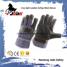 Dunkles Möbel Leder Arbeitsschutz Handschuh